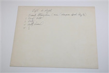 Henry 'HG' Picard, Frank Stranahan, Dick Metz & others Original Photo