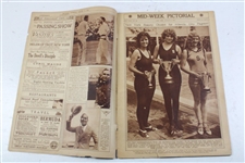 Three (3) 1923 Mid Week Pictorial Magazines - May, July & August - Bob MacDonald Cover