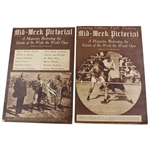 Three (3) 1923 Mid Week Pictorial Magazines - May, July & August - Bob MacDonald Cover