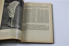 1930 Spaldings Athletic Library No. 3x Golf Guide Playing Rules of The USGA - Bobby Jones Cover