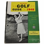 1948 Official Golf Guide by A.S. Barnes & Co. - Babe Zaharias Cover