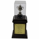 1999 PGA Champions Dinner Gift from Vijay Singh - Replica Wanamaker Trophy on Stand with Plate