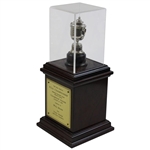 1999 PGA Champions Dinner Gift from Vijay Singh - Replica Wanamaker Trophy on Stand with Plate