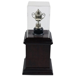 1999 PGA Champions Dinner Gift from Vijay Singh - Replica Wanamaker Trophy on Stand with Plate