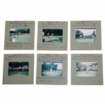 Six (6) 1951 Colonial Photo Negatives of Hogan, Nelson, Snead, Middlecoff, Demaret & others