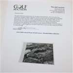 Early 1930's Aerial Photo Of Golf Course - Wendell Miller Collection