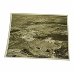 Early 1930s Aerial Photo Of Golf Course Curtis Wright Flying Service Photo - Wendell Miller Collection