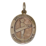 2002 US Open at Bethpage Black Sterling Charm - Tiger Win