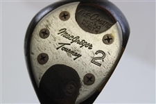Jimmy Demaret's Personal Used Eye-O-Matic MacGregor Tourney 2 Wood