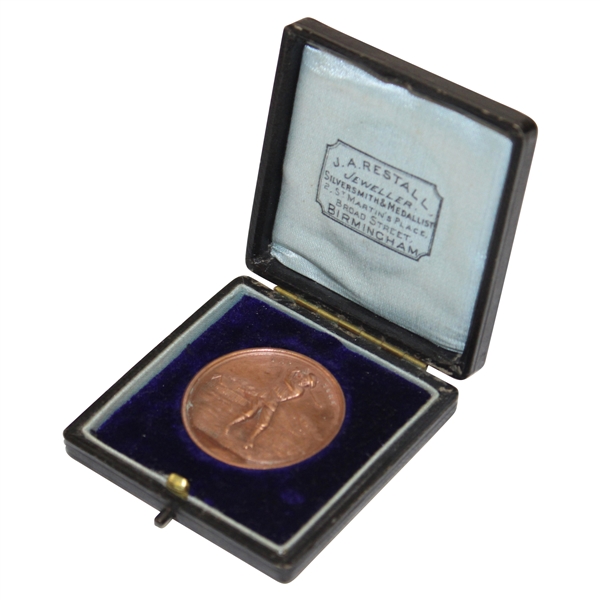 1894 Harborne Golf Club Far & Sure Medal In Original Fitted Case - November