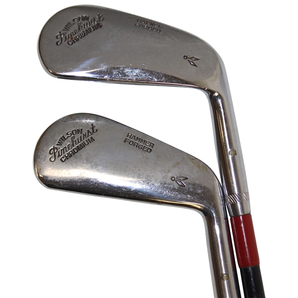 Wilson Pinehurst Chromium Hammer Forged 2 Iron And 5 Mashie