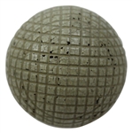 Circa 1880's The Melfort 27 1/2 Line Cut Gutty Golf Ball - Hardison Collection