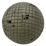 Circa 1880's The Melfort 27 1/2 Line Cut Gutty Golf Ball - Hardison Collection