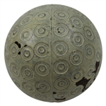 Circa 1910's Double Ringed M & T Little Model Reg. No. 589855 Golf Ball - Scarce