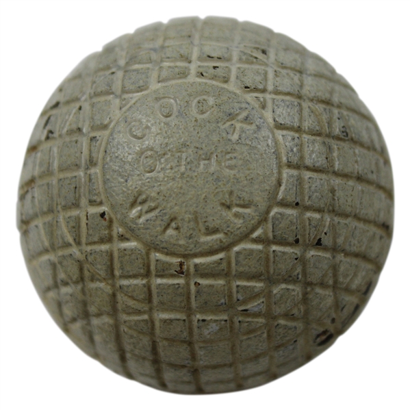 Vintage Cock of the Walk Macnells Pat. Golf Ball from Frank Hardison Collection - Excellent Condition