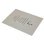 2009 Augusta National Golf Club Cocktail Buffet Invitation - April 8th