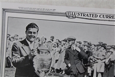 1934 Illustrated Current News Cut Out No 3236 Featuring Lawson Little 'British Amateur Champion'