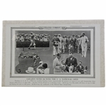 1932 Illustrated Current News Cut Out No 2932 Featuring Gene Sarazen Wins US National Open