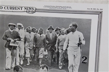 1932 Illustrated Current News Cut Out No 2932 Featuring Gene Sarazen 'Wins US National Open'