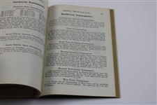 1922 Spalding Athletic Library  Golf Guide No. 3R Revised Rules Of The USGA