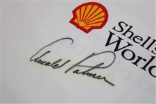 Palmer & Nicklaus Signed Original Tournament Used 1994 Shell's Wonderful World of Golf at Pinehurst Caddie Bib JSA ALOA 