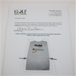 Palmer & Nicklaus Signed Original Tournament Used 1994 Shell's Wonderful World of Golf at Pinehurst Caddie Bib JSA ALOA 