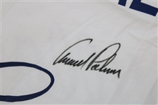 Arnold Palmer Signed Original Tournament Used Arnold Palmer Cadillac Caddie Bib JSA ALOA 