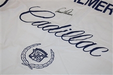Arnold Palmer Signed Original Tournament Used Arnold Palmer Cadillac Caddie Bib JSA ALOA 