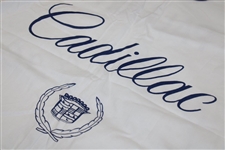 Arnold Palmer Signed Original Tournament Used Arnold Palmer Cadillac Caddie Bib JSA ALOA 