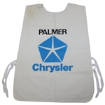 Arnold Palmer Signed Original Tournament Used Arnold Palmer Senior Skins Chrysler Caddie Bib JSA ALOA