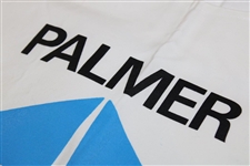 Arnold Palmer Signed Original Tournament Used Arnold Palmer Senior Skins Chrysler Caddie Bib JSA ALOA