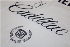 Arnold Palmer Signed Original Tournament Used Arnold Palmer Cadillac Caddie Bib JSA ALOA 