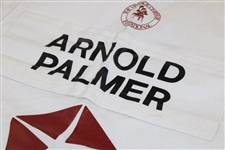 Arnold Palmer Original Tournament Used The Vintage Chrysler Invitational Caddie Bib 