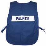 Arnold Palmer Final U.S. Open 1994 Original Tournament Used U.S.G.A. Blue Caddie Bib & Badge