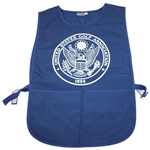 Arnold Palmer Final U.S. Open 1994 Original Tournament Used U.S.G.A. Blue Caddie Bib & Badge
