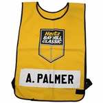 Arnold Palmer Original Tournament Used 1987 Hertz Bay Hill Classic Caddie Bib 