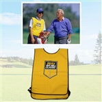 Arnold Palmer Original Tournament Used 1987 Hertz Bay Hill Classic Caddie Bib 