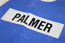 Arnold Palmer Original Tournament Used PGA Championship PGA of America Blue Caddie Bib