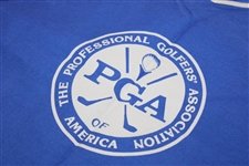 Arnold Palmer Original Tournament Used PGA Championship PGA of America Blue Caddie Bib