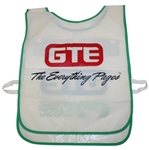 Arnold Palmer Original Tournament Used GTE Northwest Classic Caddie Bib 