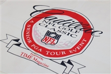 Arnold Palmer Original Tournament Used Cadillac NFL Golf Classic Caddie Bib 