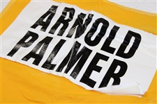 Arnold Palmer Original Tournament Used Bob Hope Chrysler Classic Caddie Bib 