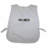 Arnold Palmer Original Tournament Used U.S.G.A. White Caddie Bib 