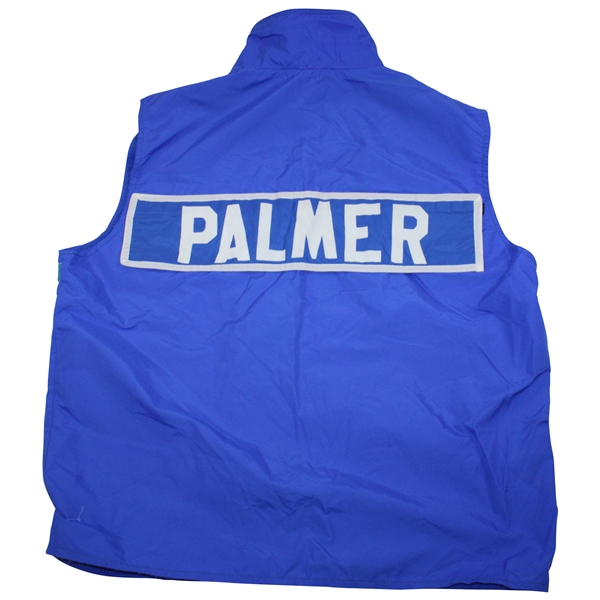 Arnold Palmer Original Tournament Used Pebble Beach Pro-Am Caddie Bib/Jacket/Vest