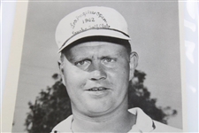 Jack Nicklaus Signed Pro Debut at 1962 LA Open Photo PSA/DNA #85008268
