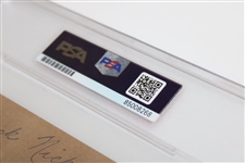 Jack Nicklaus Signed Pro Debut at 1962 LA Open Photo PSA/DNA #85008268