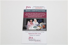 Stenson, Westwood, Poulter & Sam Horsfield Signed Majestics Team Flag JSA #AG91052
