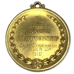 1916 PGA Championship Gold Medal Won by Runner-Up Jock Hutchison - Inaugural Championship