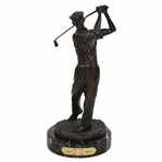 Ben Hogan Bronze 1950 US Open at Merion Sculpture on Marble Base by Ron Tunison