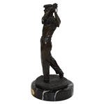 Ben Hogan Bronze 1950 US Open at Merion Sculpture on Marble Base by Ron Tunison